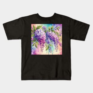 Wisteria Flower Kids T-Shirt